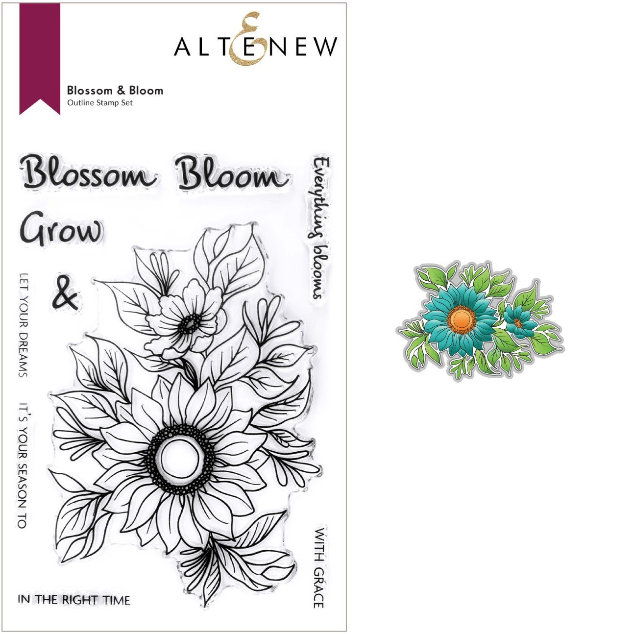 Altenew Mini Cube Set Blossom Branch | Set of 6