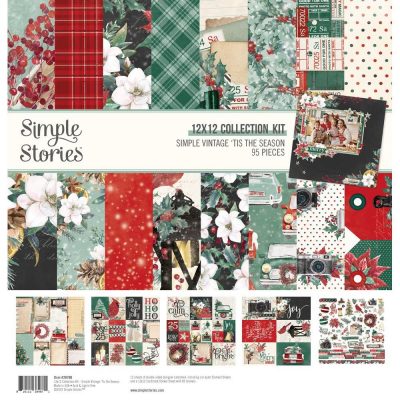 Simple Stories Simple Vintage Christmas Lodge 12x12 Scrapbook