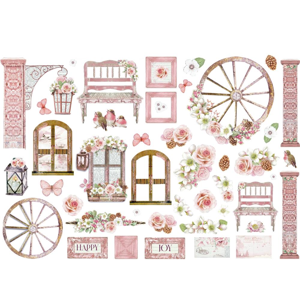 Stamperia – Pop Up Card Kit – House of Roses