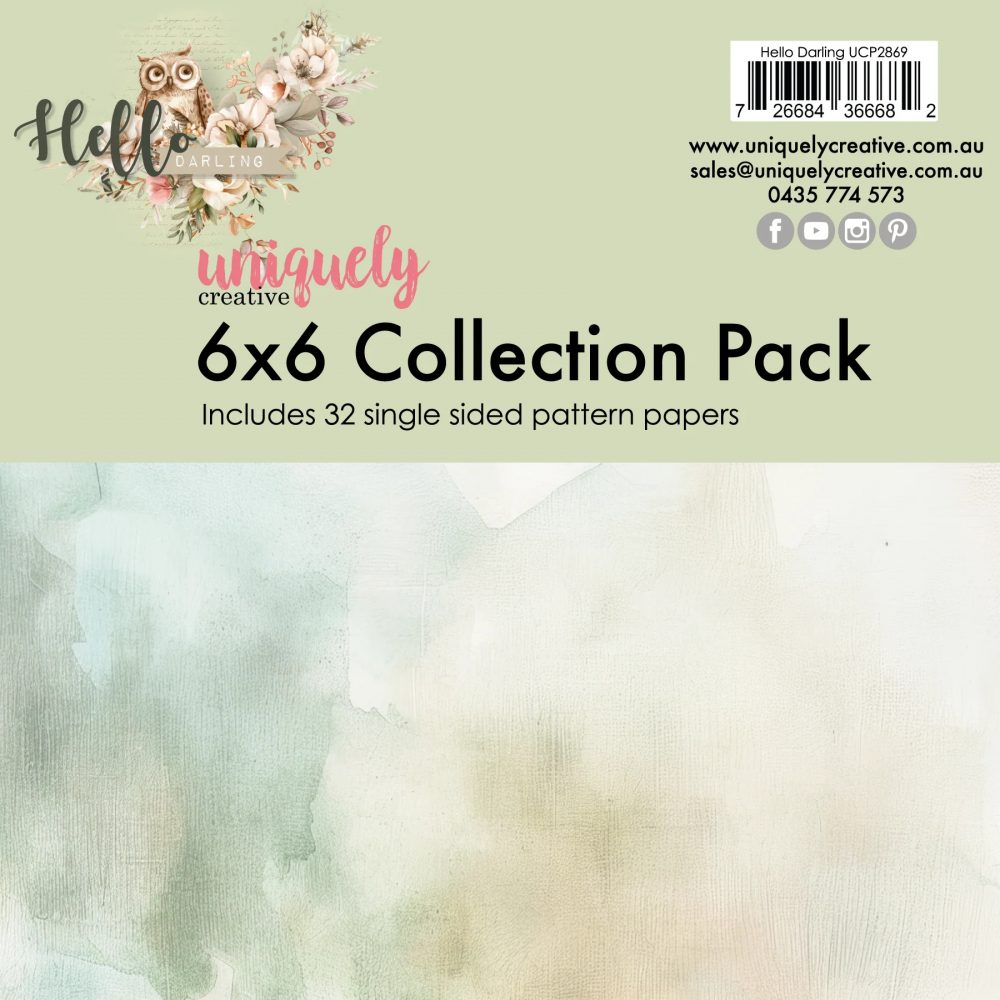 Hello Darling 6 x 6 Collection Pack