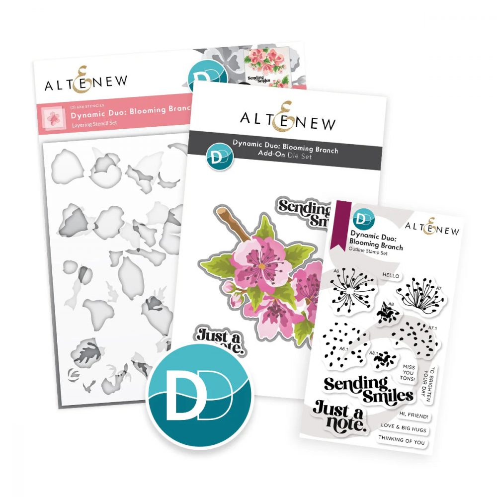 Dynamic Duo: Blooming Branch & Add-on Die Bundle