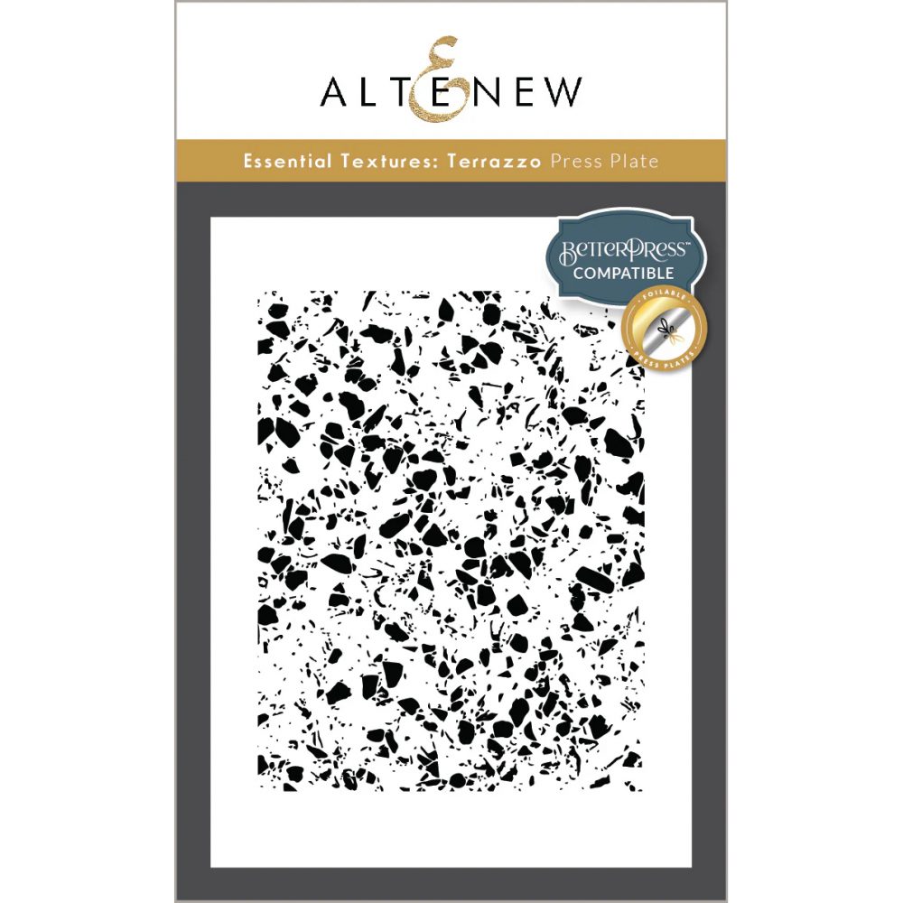 Essential Textures: Terrazzo Press Plate/Foil Plate