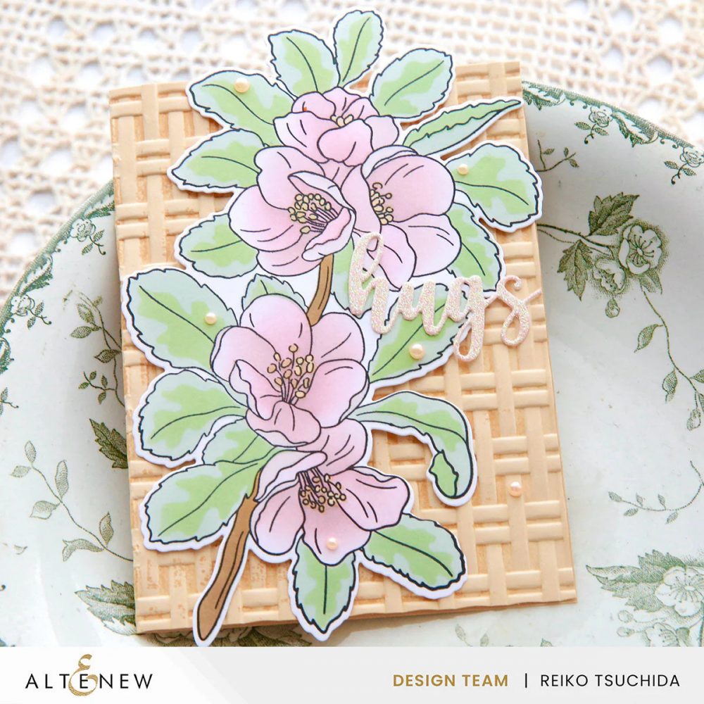 Build-A-Garden: Flowering Quince & Add-on Die Bundle - Image 2