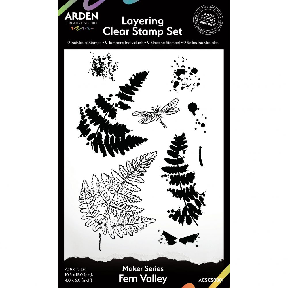 Hidden Creek Clear Stamp Set - Fern Valley