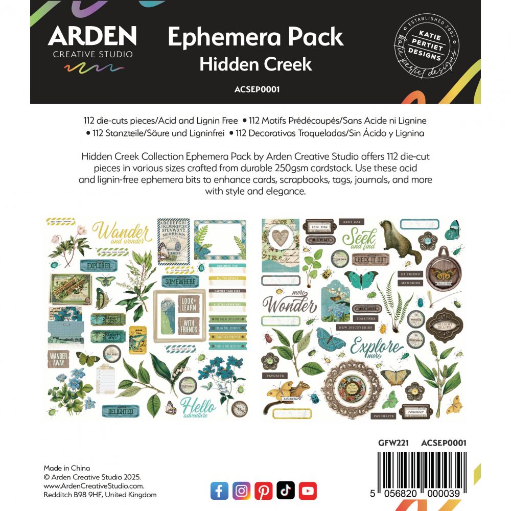 Hidden Creek Ephemera Pack