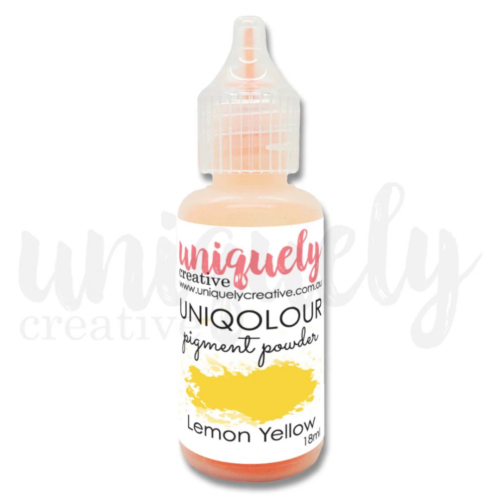 Uniqolour Pigment Powder - Lemon Yellow