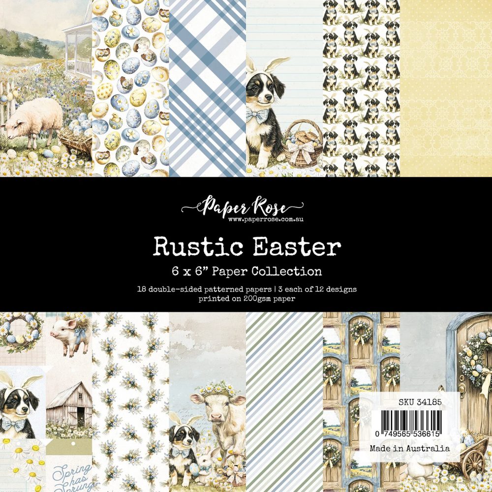 Rustic Easter 6x6 Paper Collection